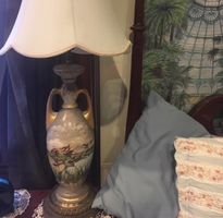 hunting scene lamp